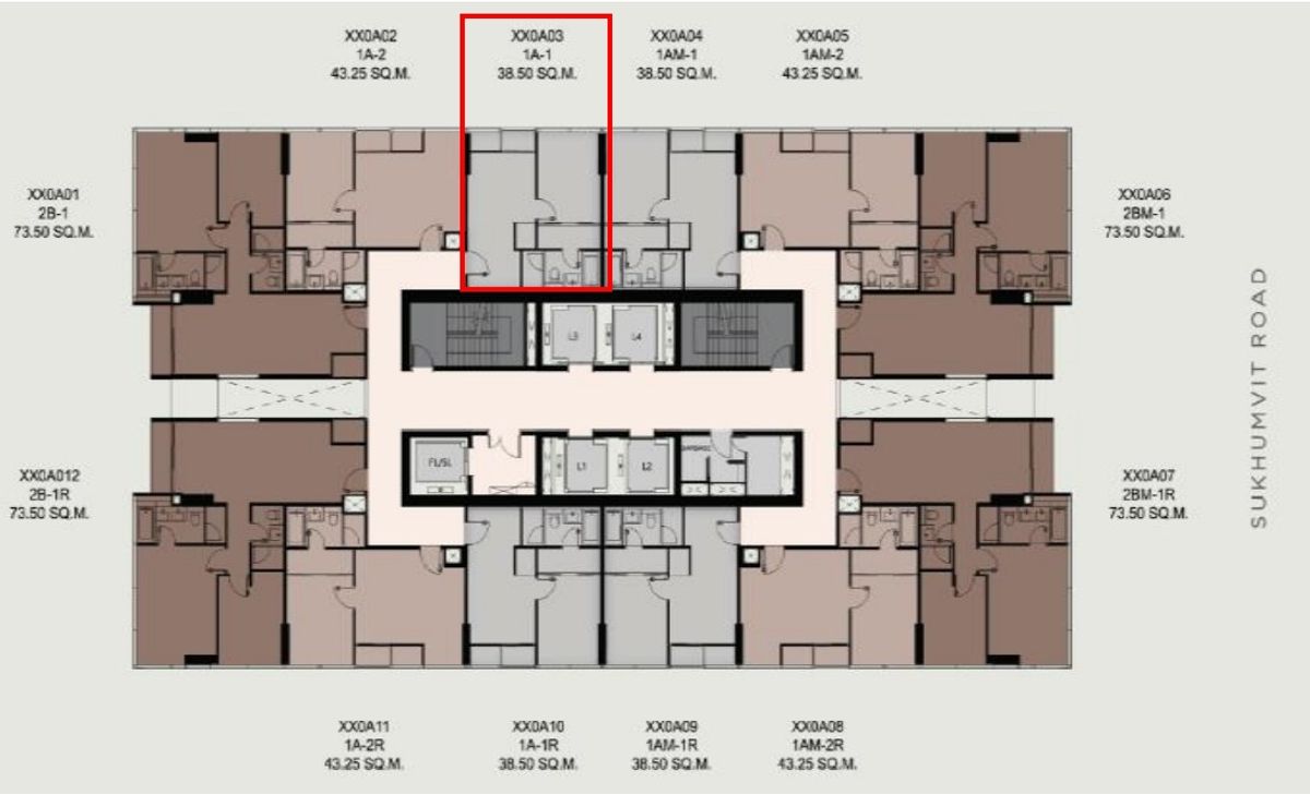 ขายคอนโดสุขุมวิท อโศก ทองหล่อ : ห้องราคาดีที่สุดในโครงการ ❗❗ 1 bed 38.14 ตร.ม : The Esse Sukhumvit 36 : สนใจชมห้อง Aum 0655121395 ⚡️