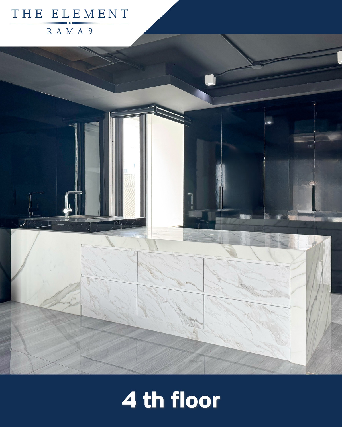 ให้เช่าโฮมออฟฟิศพระราม 9 เพชรบุรีตัดใหม่ RCA : 🔥ให้เช่า The Element Rama9 (拉玛九商住两用房) โฮมออฟฟิศระดับพรีเมียม พร้อมเฟอร์นิเจอร์ครบ และห้องคาราโอเกะ !