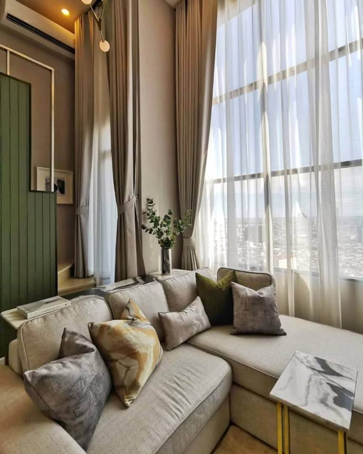 ให้เช่าคอนโดสาทร นราธิวาส : For Rent Knightsbridge Prime Sathorn 1bed size 38 sq.m. F/F