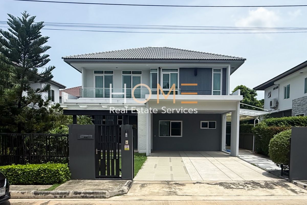ขายบ้านบางนา แบริ่ง ลาซาล : มัณฑนา บางนา กม.7 / 4 ห้องนอน (ขาย), Mantana Bangna Km.7 / 4 Bedrooms (FOR SALE) CJ642