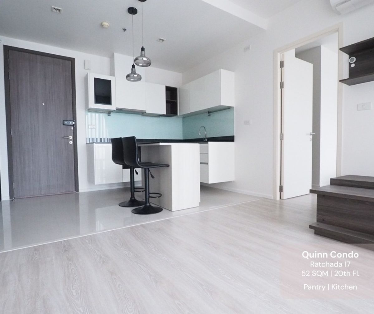 ขายคอนโดรัชดา ห้วยขวาง : 🔥ให้เช่าด่วน!! ราคาดี พร้อมอยู่ 1b1b 22.5k - Quinn Condo Ratchada 📞Call 096 896 5953