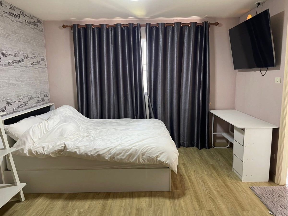 For SaleCondoOnnut, Udomsuk : For Sale - Lumpini Center Sukhumvit 77 | Studio 28SQM | With tenant | Free Transfer
