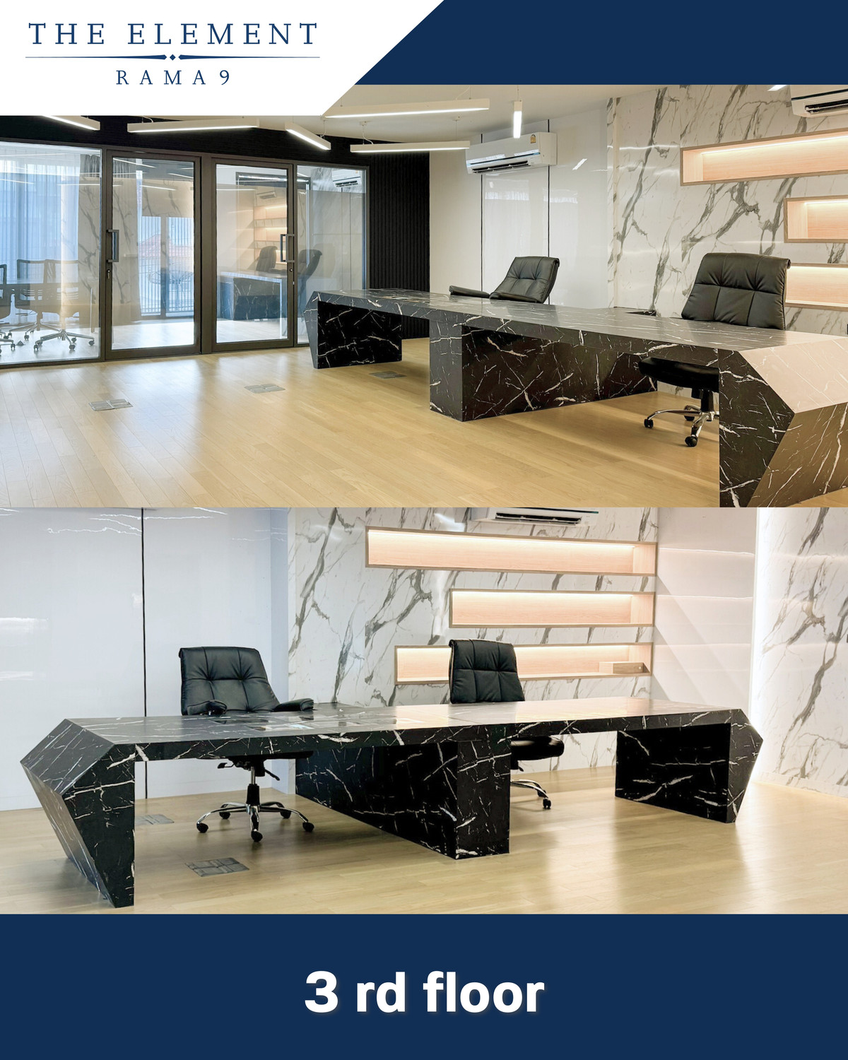 ให้เช่าโฮมออฟฟิศพระราม 9 เพชรบุรีตัดใหม่ RCA : 🔥ให้เช่า The Element Rama9 (拉玛九商住两用房) โฮมออฟฟิศระดับพรีเมียม พร้อมเฟอร์นิเจอร์ครบ และห้องคาราโอเกะ !