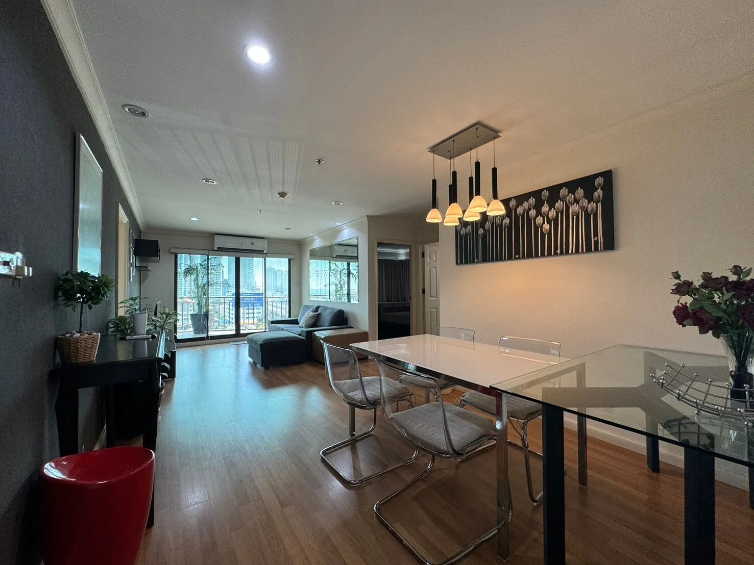 ขายคอนโดพระราม 3 สาธุประดิษฐ์ : 94.26 sq.m. condo with both river and city views U270881