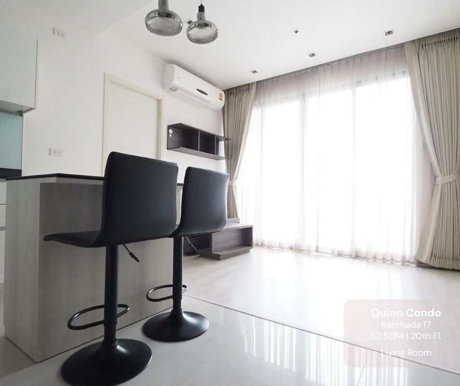 ขายคอนโดรัชดา ห้วยขวาง : ขาย คอนโด 1 ห้องนอน ในโครงการ ควินน์ คอนโด รัชดา U5629089
