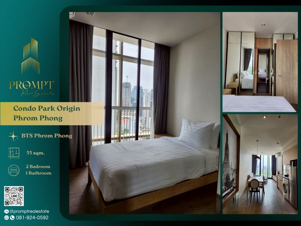 For RentCondoSukhumvit, Asoke, Thonglor : OP01913 - Condo Park Origin Phrom Phong :  คอนโด พาร์ค ออริจิ้น พร้อมพงษ์ - BTS Phrom Phong / Emporium