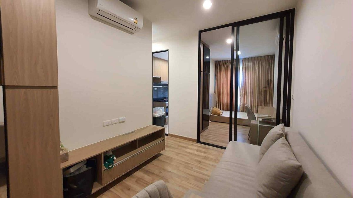 For RentCondoBangna, Bearing, Lasalle : For rent 📍 Niche Mono Sukhumvit - Bearing 📍 Fully furnished and electric appliances, near BTS Bearing