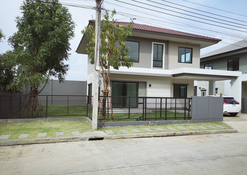 ขายบ้านมีนบุรี-ร่มเกล้า : ขาย-เช่า บ้านเดี่ยว 67.9 ตร.ว. ใกล้สุวรรณภูมิ เดินทางสะดวก U1982901