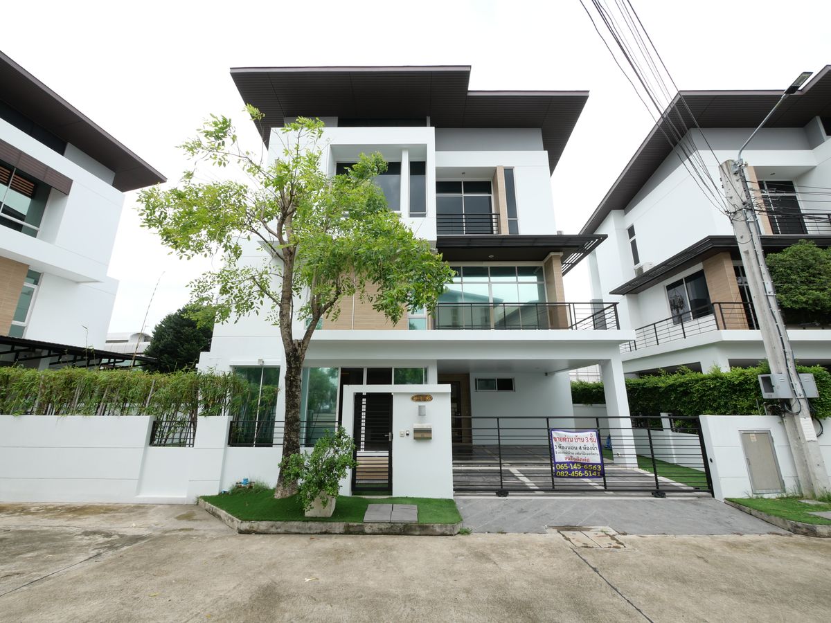 บ้านพัฒนาการ ศรีนครินทร์ : ให้เช่า/ขาย บ้านเดี่ยว 3 ชั้น โครงการ เนอวานา บียอนด์ ไลท์ พระราม 9 เขตสะพานสูง จังหวัดกรุงเทพมหานคร