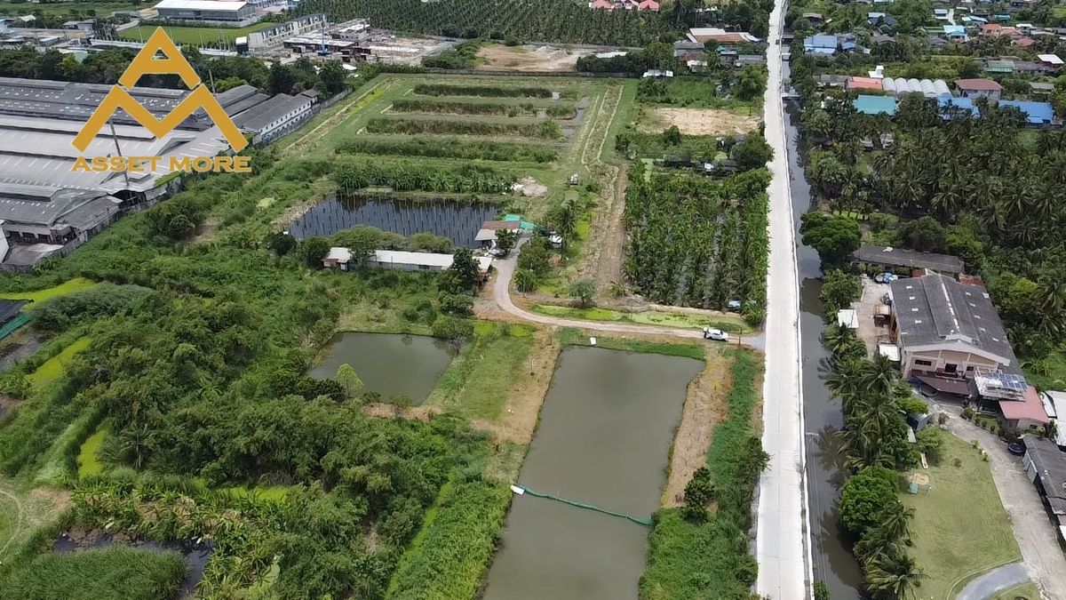 ขายที่ดินนครปฐม : ขายที่ดินเปล่า  เนื้อที่ดิน 21-2-57.0 ไร่ ( 8,657 ตรว.) ตั้งอยู่ในซอยบางพร้าว-ศรีเสถียร ซอย 3 ถนนทางหลวงหมายเลข 3316 ต.ไร่ขิง อ.สามพราน จ.นครปฐม 