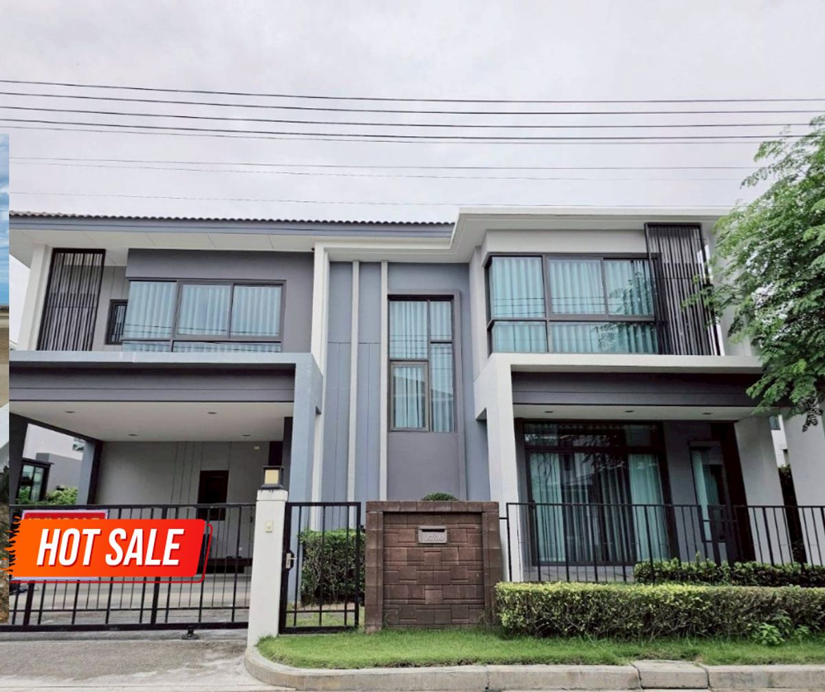 ขายบ้านพระราม 2 บางขุนเทียน : ขายบ้านเดี่ยวหรู พร้อมอยู่ โครงการ The Grand Rama 2–Grandio Zone บิ้วอินทั้งหลัง เฟอร์ครบ ทำเลเยี่ยม ราคาสุดคุ้ม