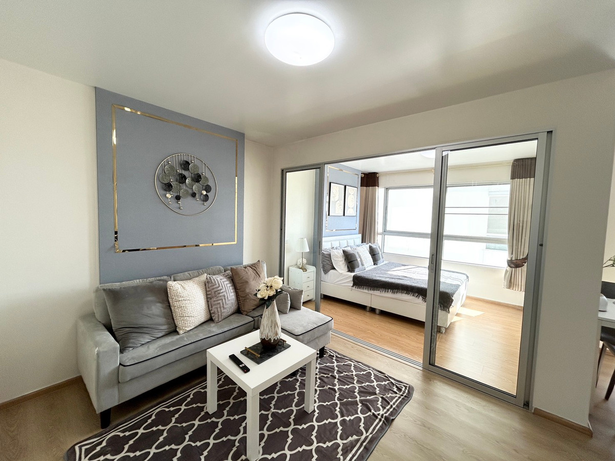 For RentCondoNonthaburi, Bang Yai, Bangbuathong : D -Condo Rattanathibet / Floor 7 Building A size 29 sqm.