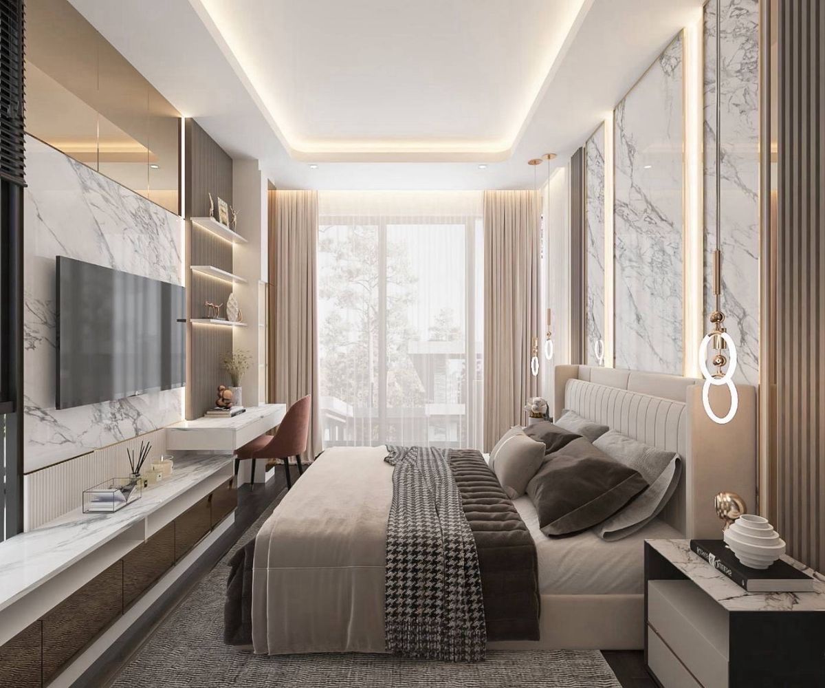 HousePattanakan, Srinakarin : 📢👇 Luxury 3-Storey Home with in-house lift. Krungthep Kreetha area, right next to the expressway and just 5 minutes from the airport.#petfriendly