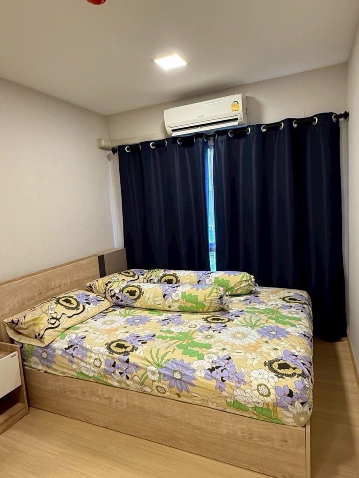 For RentCondoPathum Thani,Rangsit, Thammasat : Rental of Plum Condo Rangsit Avine 1 Building B, Floor 6, 1 Bedroom Pool View, 27 sq. MEFor with 9,000 ฿/month electrical appliances