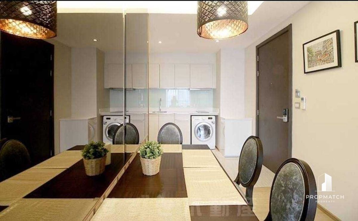 For RentCondoSukhumvit, Asoke, Thonglor : ✨flash deal ✨H Sukhumvit 43 (2BED 2BATH 63SQM.) Completely decorated !! Only 42,000 baht per month Tel.0981315848 @PropMatch