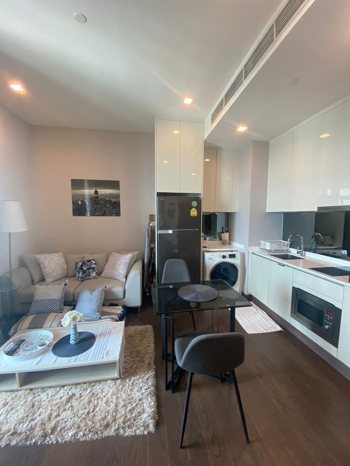 ให้เช่าคอนโดพระราม 9 เพชรบุรีตัดใหม่ RCA : 🔥Q Asoke 🔥1 bed 1bath 38 sqm 23,000/month
