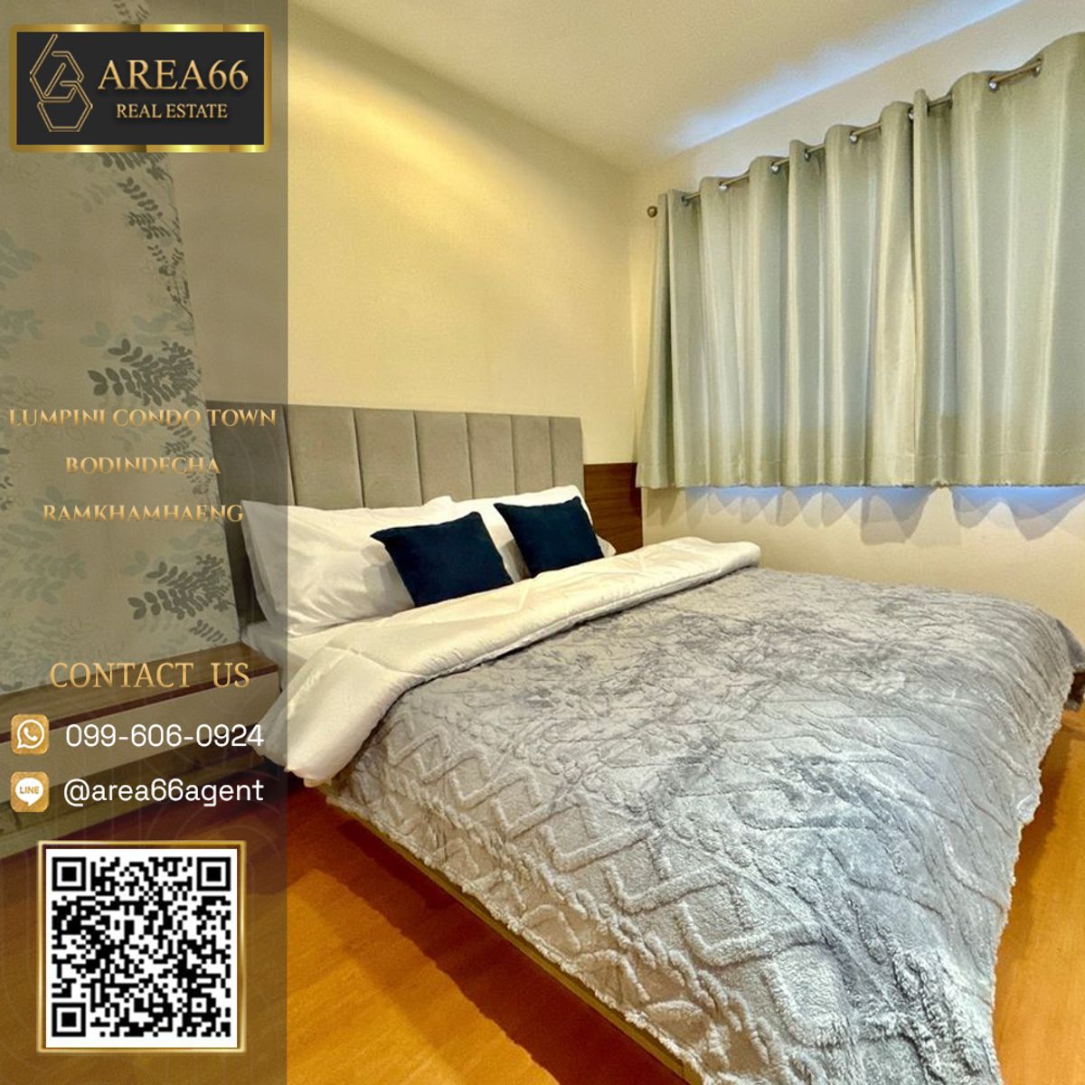 For SaleCondoKaset Nawamin,Ladplakao : 🔥 For sale !! Lumpini Condo Town Bodindecha Ramkhamhaeng