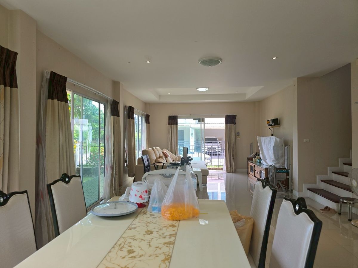 For SaleHouseRama 2, Bang Khun Thian : Corner house for sale The Grand Rama 2 project (Sonee O)