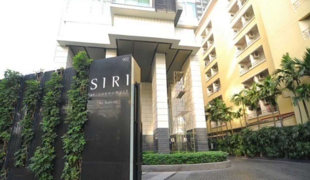 For RentCondoSukhumvit, Asoke, Thonglor : 🔥28K🔥 - 1 Bed Large Room 51 sq.m. High Fl. 10+ Good Location Close to BTS Thong Lo 150 m. at Siri at Sukhumvit Condo / For Rent