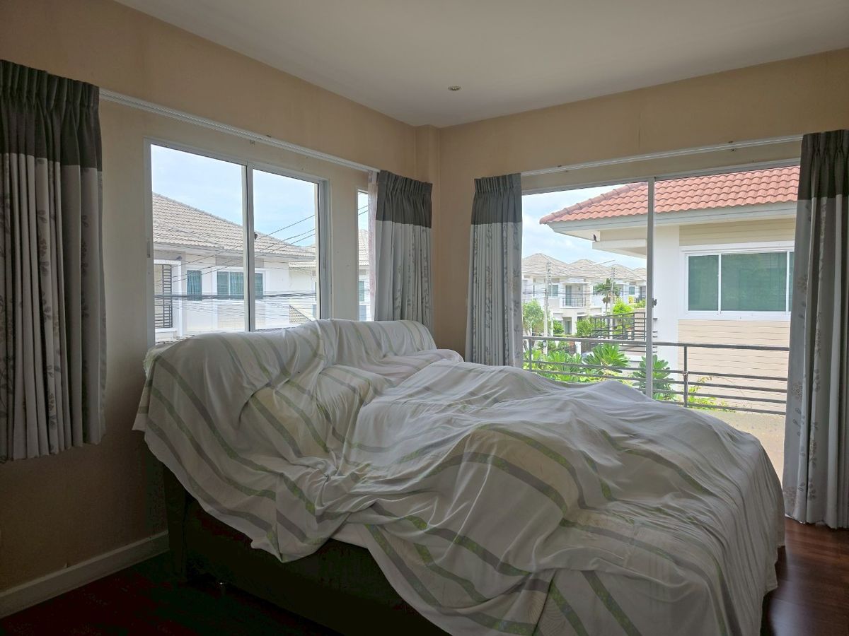 For SaleHouseRama 2, Bang Khun Thian : Corner house for sale The Grand Rama 2 project (Sonee O)