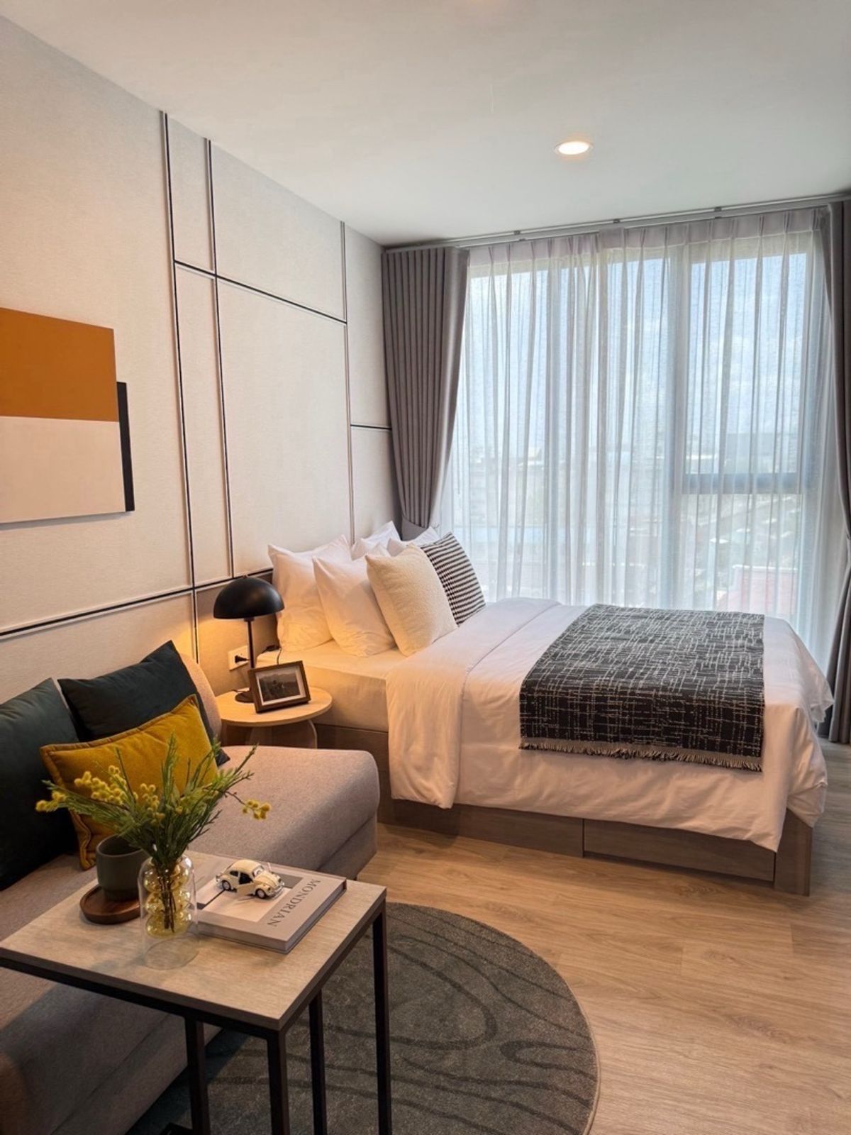 ขายคอนโดวิภาวดี ดอนเมือง หลักสี่ : 🏢 ขายคอนโด Origin พหลโยธิน 69
🧠 ห้องรูปแบบ Smart Closet
📐 ขนาด 25 ตร.ม.