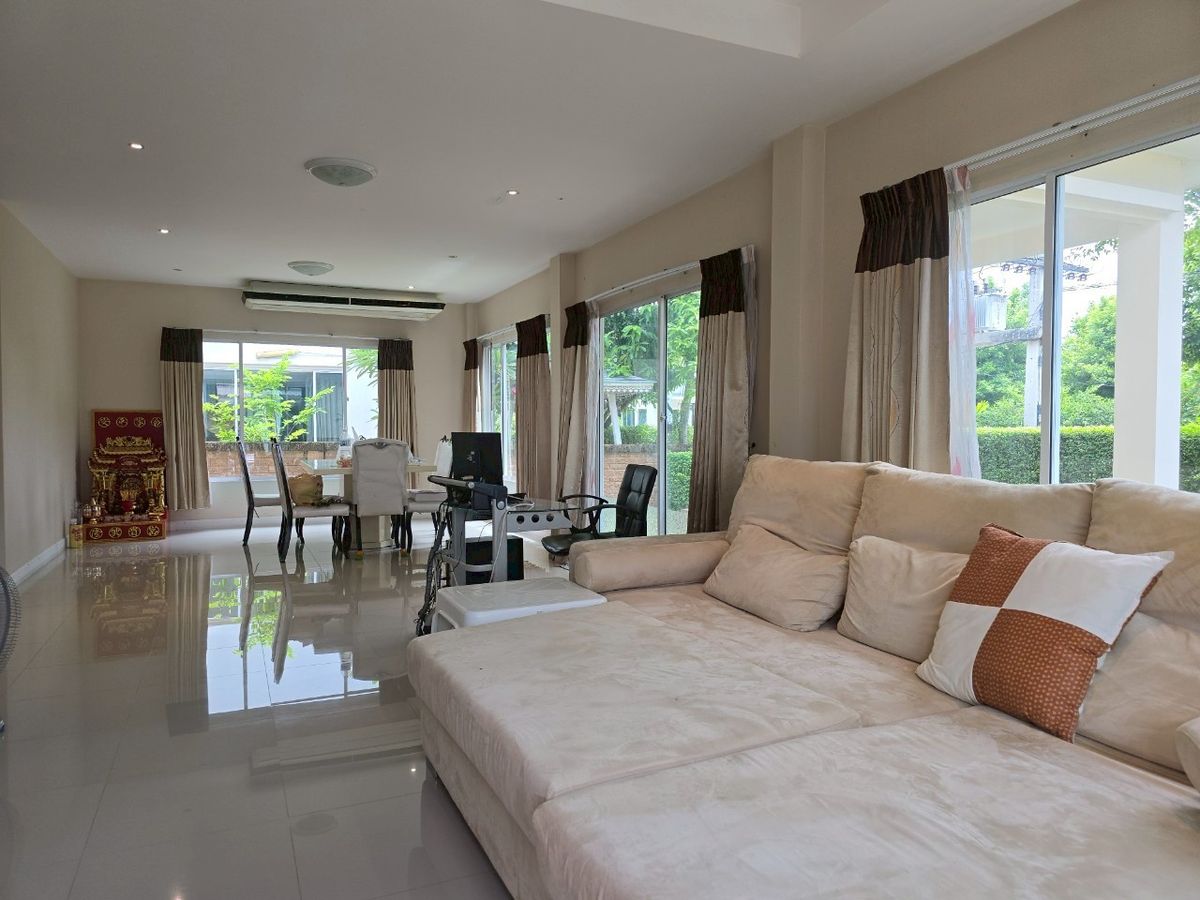 For SaleHouseRama 2, Bang Khun Thian : Corner house for sale The Grand Rama 2 project (Sonee O)