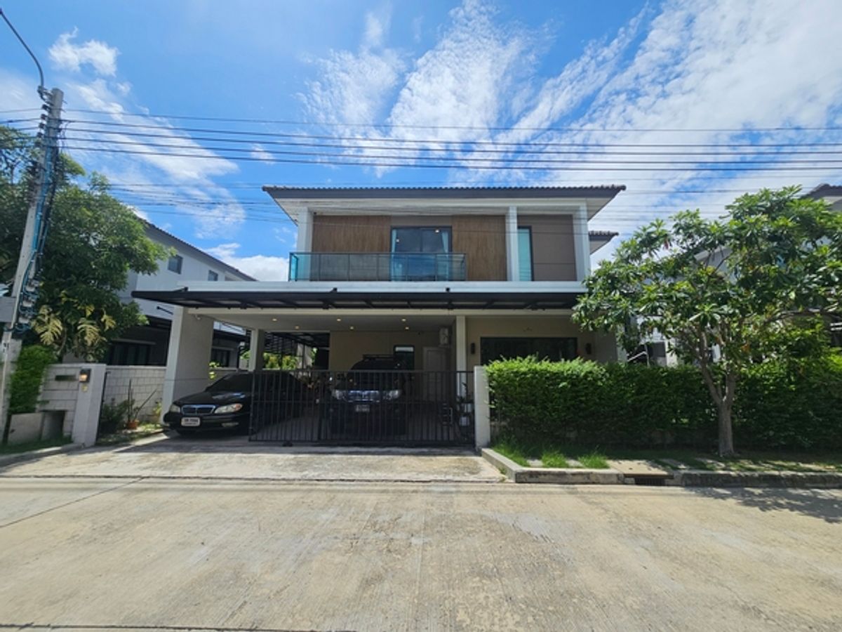 ขายบ้านราษฎร์บูรณะ สุขสวัสดิ์ :  บ้านเดี่ยว Centro พระราม 2- พุทธบูชา ขนาด 60 ตรว. 4 นอน 5 น้ำ ตกแต่งบิวอินพร้อมเข้าอยู่ ทิศใต้