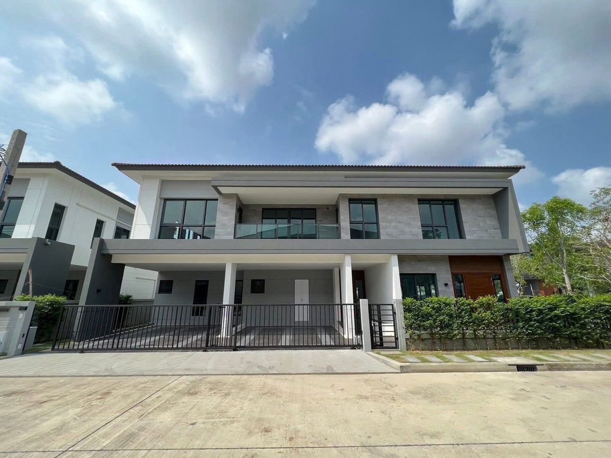 For RentHouseBangna, Bearing, Lasalle : 💥 Rent 200,000 baht, single house, The City Bangna project, near Mega Bangna