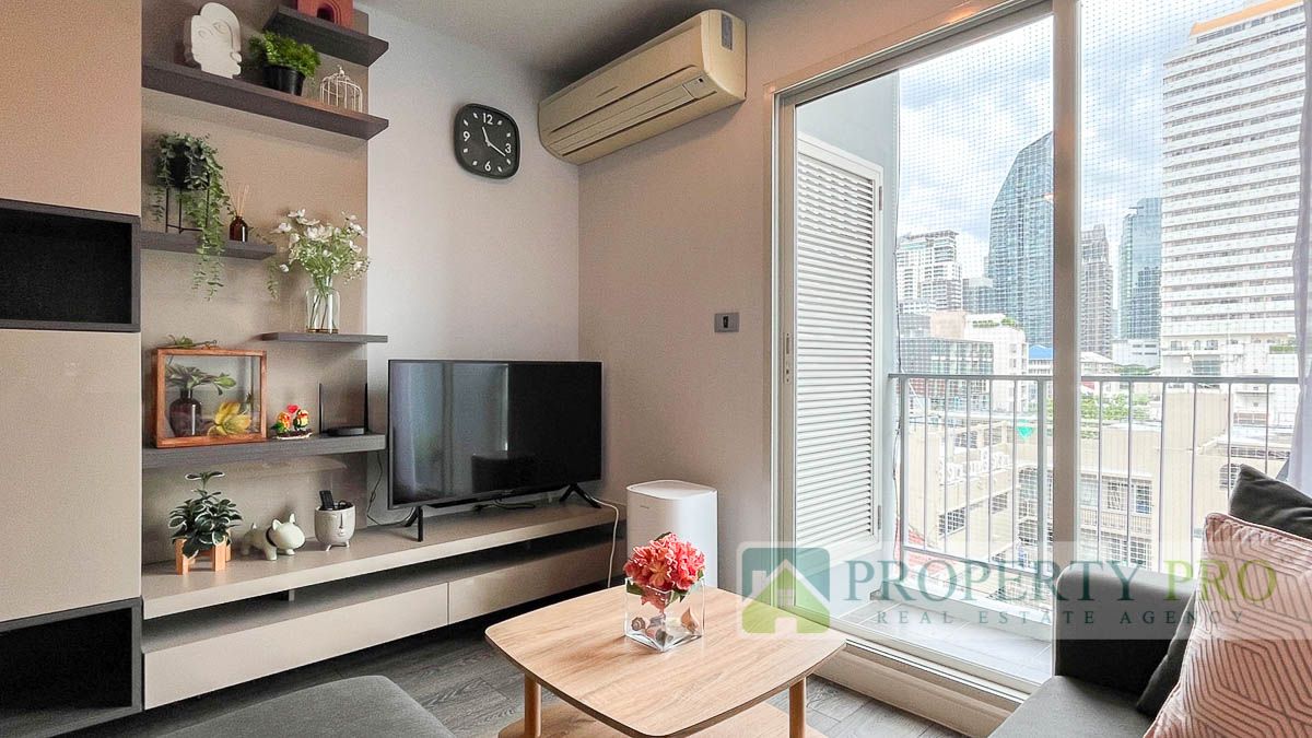 ขายคอนโดสุขุมวิท อโศก ทองหล่อ : ขาย คอนโด The Crest สุขุมวิท 49 แบบ 1 ห้องนอน 37 ตรม ตกแต่งสวย เฟอร์นิเจอร์ครบ ใกล้ BTS ทองหล่อ พร้อมพงษ์ เอกมัย : YA25S-002