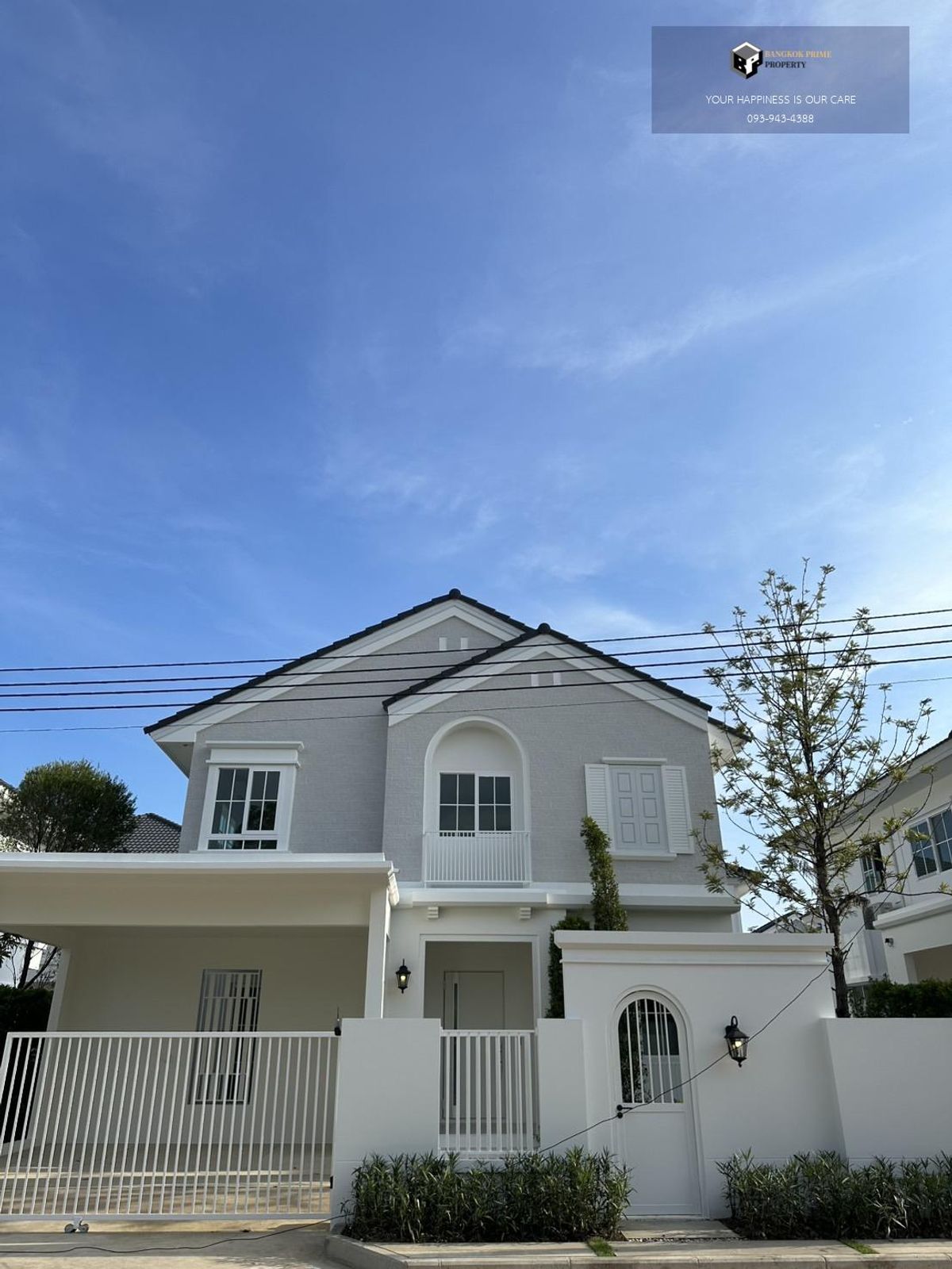 ให้เช่าบ้านบางนา แบริ่ง ลาซาล : Chaiyapruek Bangna km.15 | บ้านใหม่ให้เช่า เฟอร์นิเจอร์ครบ วิวสวน | #2025071810976