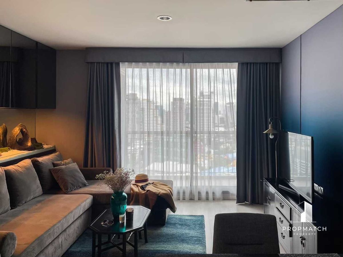 ให้เช่าคอนโดสุขุมวิท อโศก ทองหล่อ : ✨Flash Deal ✨Rhythm Sukhumvit 42( 2Bed 2Bath 77.93SQM.) แต่งครบพร้อมอยู่ !! เพียง 55,000บาทต่อเดือน Tel.0981315848 @propmatch