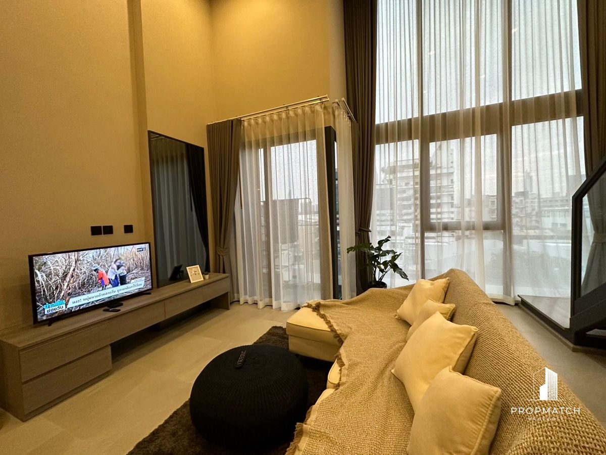 For RentCondoSiam Paragon ,Chulalongkorn,Samyan : ✨flash deal ✨Cooper Siam (Duplex 1Bed 1Bath 52SQM.) Completely decorated !! Only 30,000 baht per month Tel.0981315848 @Propmatch