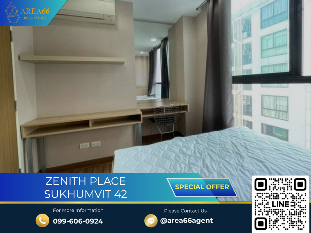 For SaleCondoSukhumvit, Asoke, Thonglor : 🔥 For sale !! Condo Zenith Place Sukhumvit 42