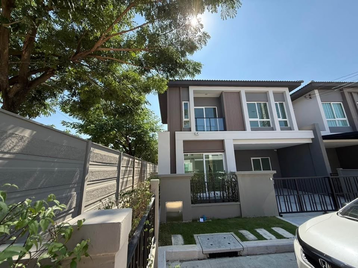 ให้เช่าทาวน์โฮมนนทบุรี บางใหญ่ บางบัวทอง : บ้านเปล่า หลังมุม ขับรถ 5นาที ถึงเซนทรัล เวสเกต เลี้ยงสัตว์ได้