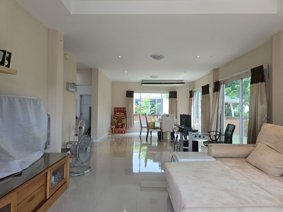 For SaleHouseRama 2, Bang Khun Thian : Corner house for sale The Grand Rama 2 project (Sonee O)