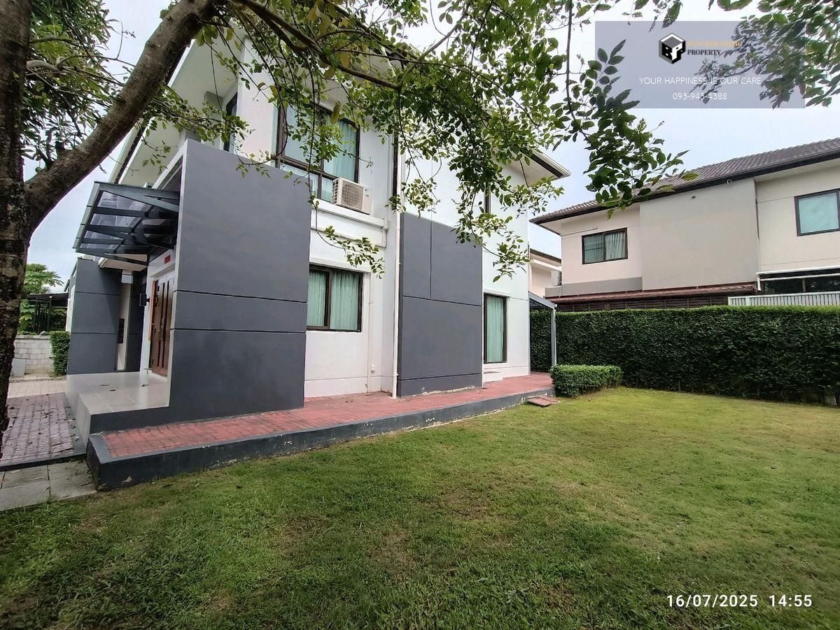 For RentHouseBangna, Bearing, Lasalle : The City Bangna-KM.7 | Detached house is at the end of the alley. Near Mega Bangna | #2025071710969