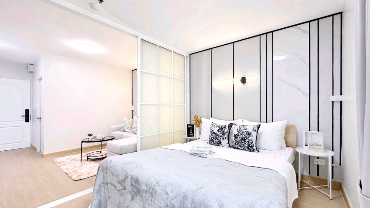 For SaleCondoBangna, Bearing, Lasalle : It must have 🤩 Condo ready to go to the kitchen, separate balcony, light, cheaper, cheaper! The answer! 👉regent Home 7 Bangna (Regent Home 7 Bang Na) ✨️