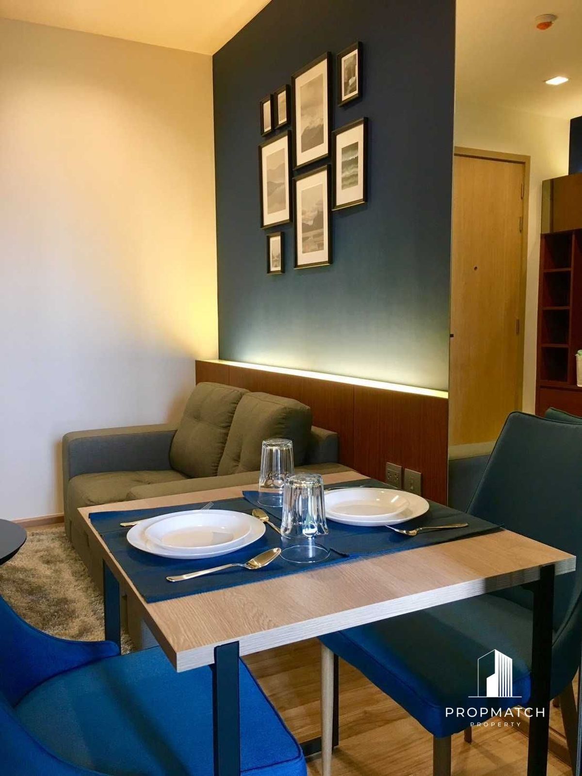 ให้เช่าคอนโดสะพานควาย จตุจักร : ✨Flash Deal ✨The Line Jatujak - Mochit(1Bed1Bath35.12SQM.) พร้อมอยู่ ! เพียง  24,000 บาทต่อเดือน Tel.0981315848 @propmatch