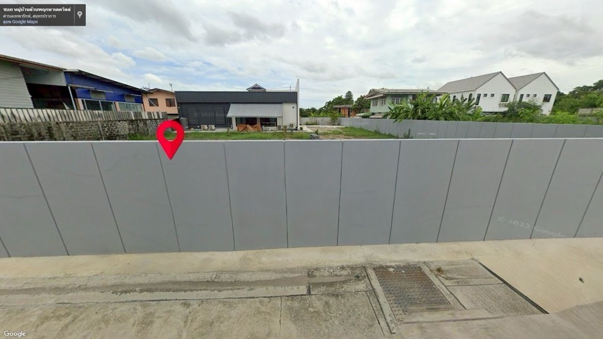 ขายที่ดินสมุทรปราการ สำโรง : ขายที่ดิน ซอยเทพารักษ์ 96 – ทำเลดี ราคาน่าลงทุน ที่ดินแปลงสวย เหมาะสำหรับสร้างบ้านพักอาศัย เปิดออฟฟิศ หรือสร้างโกดังขนาดเล็ก พร้อมใช้งานได้ทันที