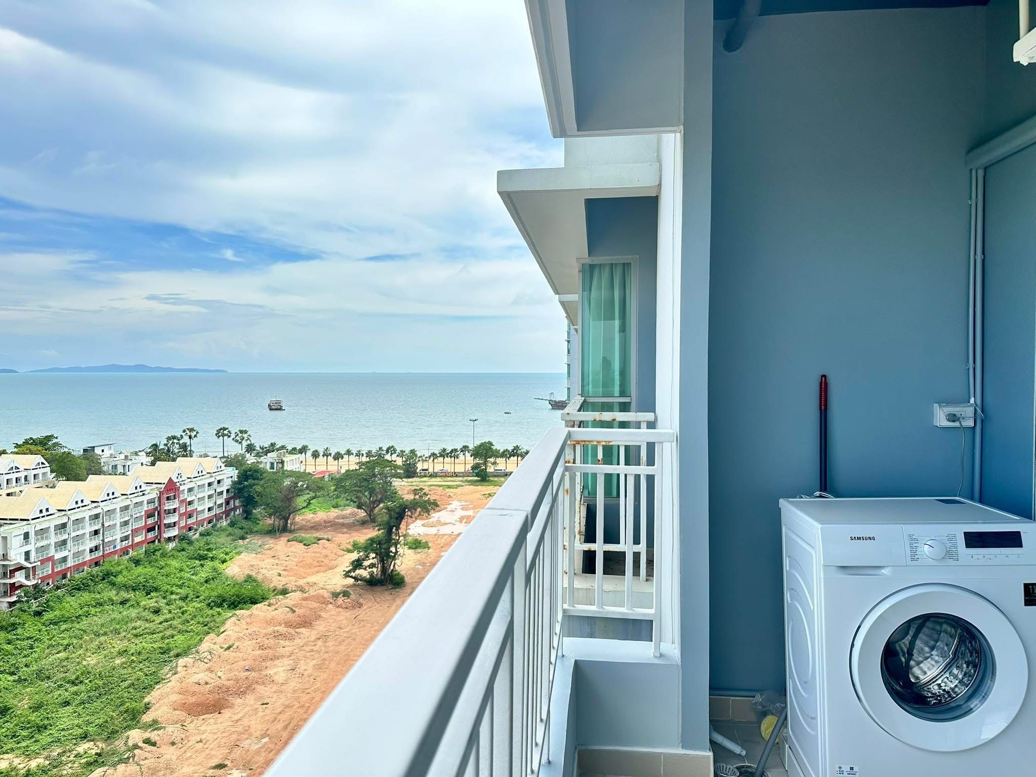 ขายคอนโดพัทยา บางแสน ชลบุรี สัตหีบ : Lumpini Park Beach Jomtien – Sea View Corner Unit, U5372819