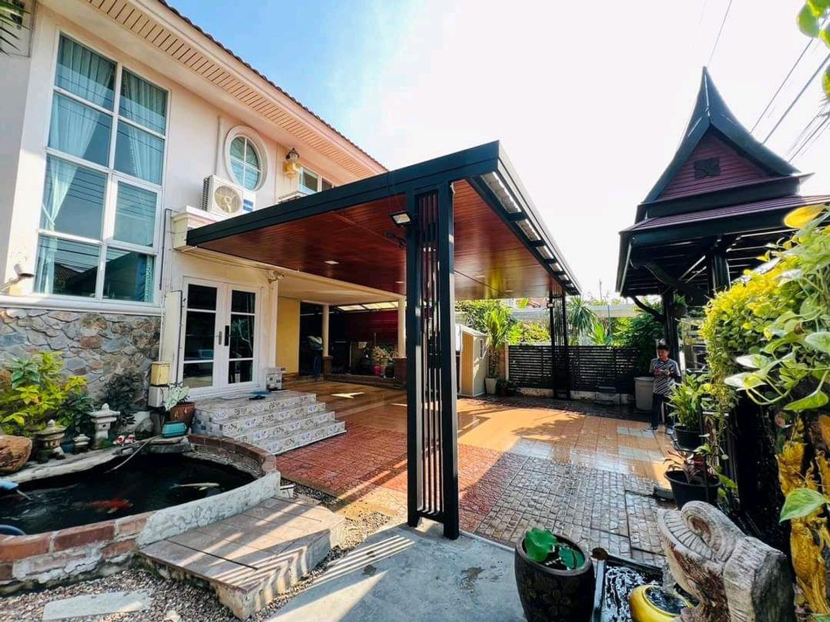 ขายบ้านราษฎร์บูรณะ สุขสวัสดิ์ : (H8009)ขายบ้านเดี่ยว หมู่บ้านศุภาลัย พาร์ควิลล์ ประชาอุทิศ86 ทุ่งครุ กรุงเทพ ซอยสถานีดับเพลิงและสำนักงานเขตทุ่งครุ