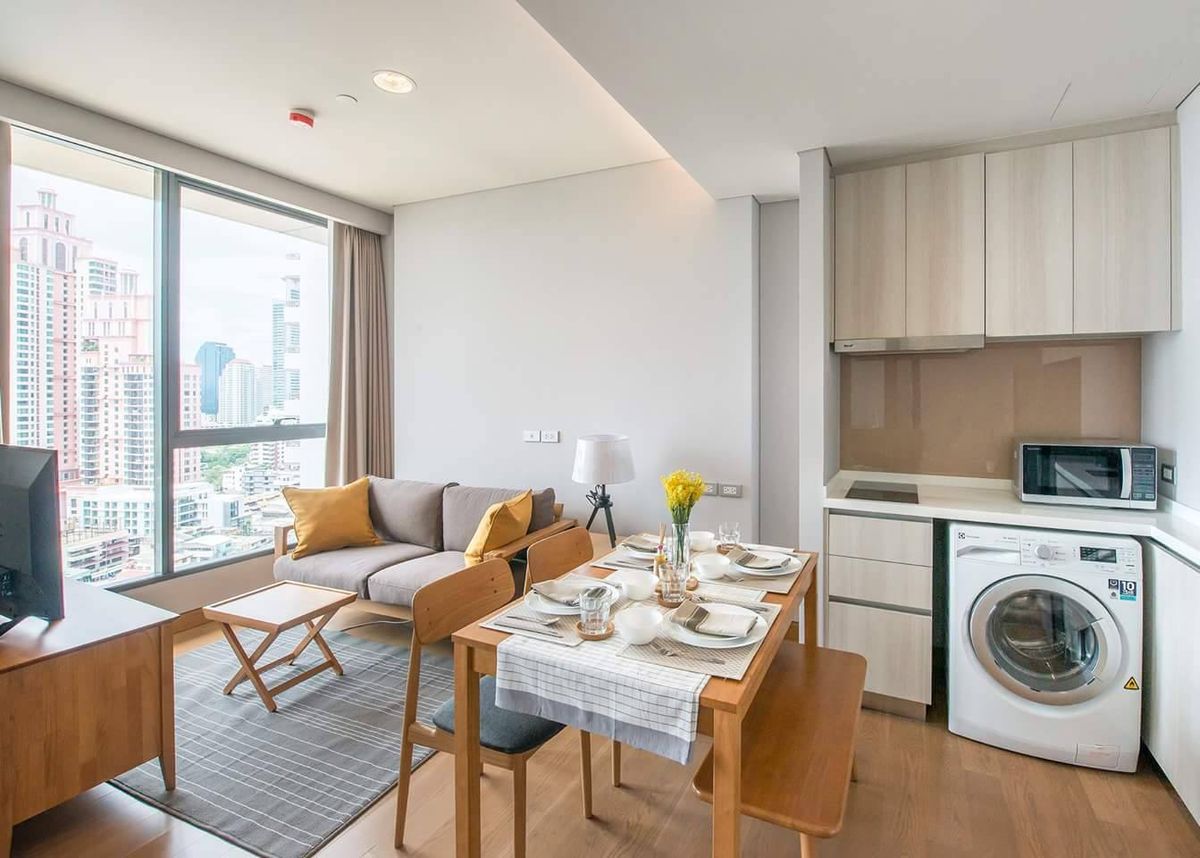 ให้เช่าคอนโดสุขุมวิท อโศก ทองหล่อ : 🏡Cozy 1 Bedroom Unit For Rent @The Lumpini 24  🏡