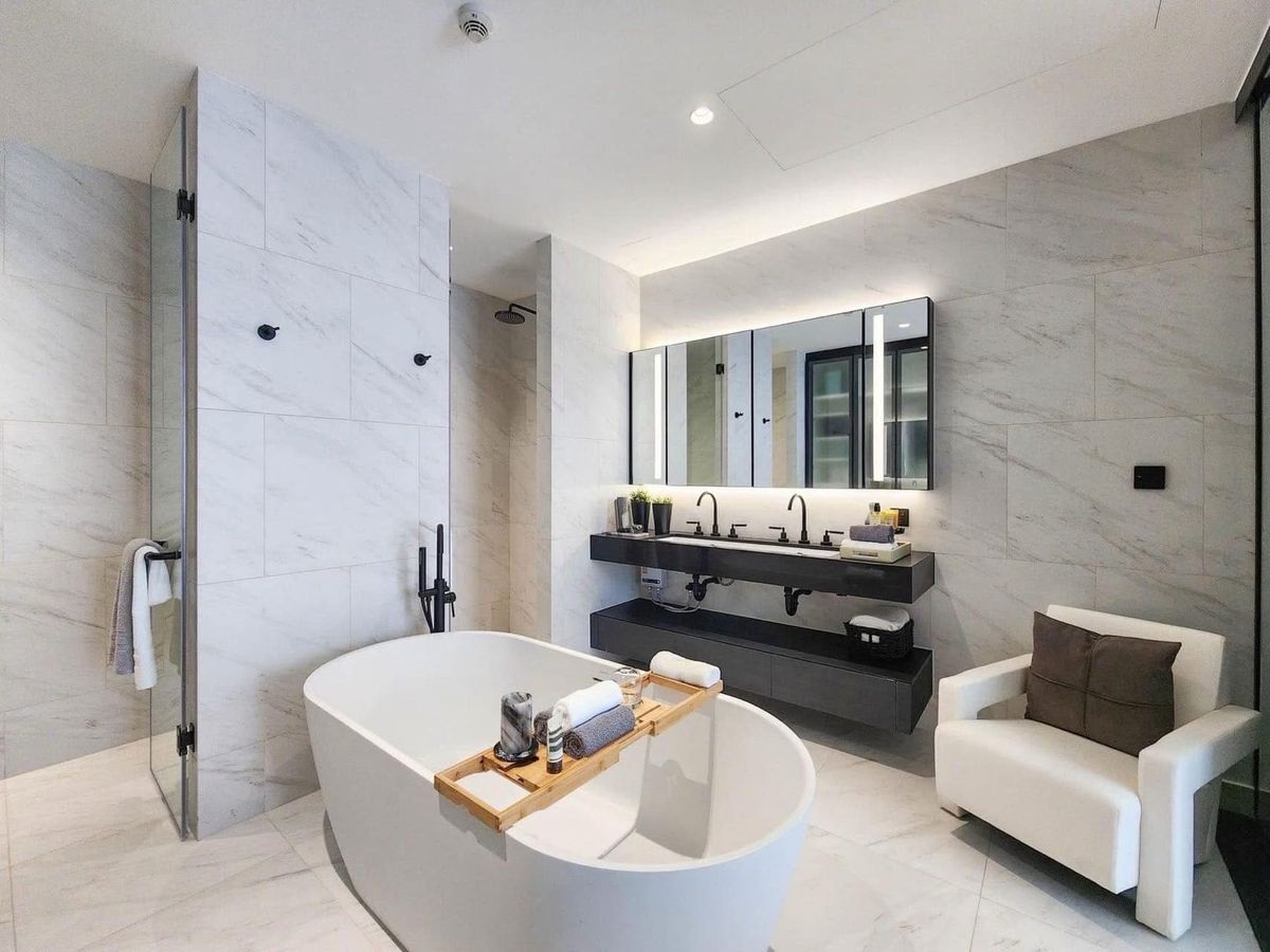 For SaleCondoSathorn, Narathiwat : 📢👇Sell with tenant til June 2026 Luxury petfriendly place , unaffected by the incident, nice modern decoration