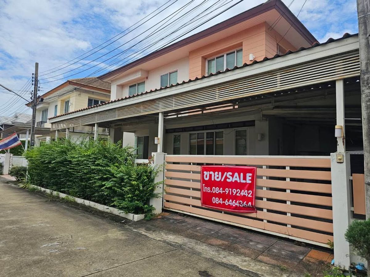 For SaleHouseNonthaburi, Bang Yai, Bangbuathong : Selling very cheap !! 2 -storey detached house, Busara Kam Grand Home, Golden Location, near Central West, Lotus Lotus, Bang Yai