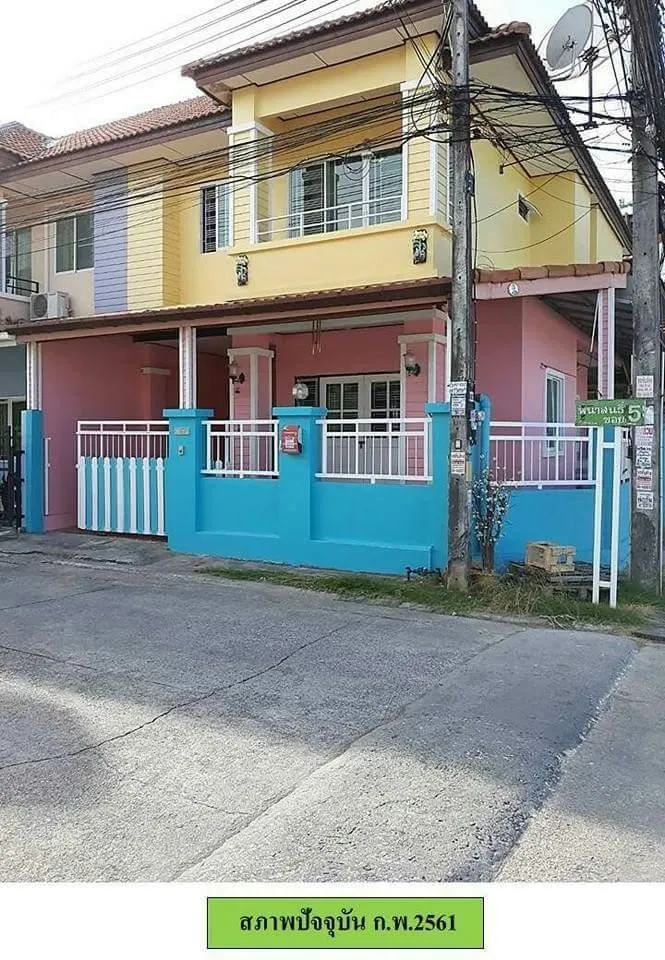 ขายบ้านภูเก็ต : ขาย ทาวน์เฮ้าส์ 3 ห้องนอน ในโครงการ Phanason Residence (Makro) U77403