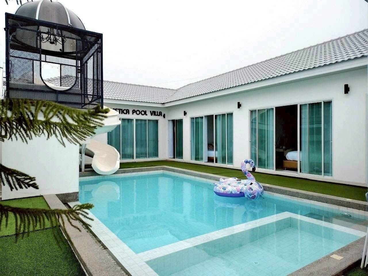 ขายบ้านพัทยา บางแสน ชลบุรี สัตหีบ : Sale whit tenant Wasan pool villa Pattaya U5627607