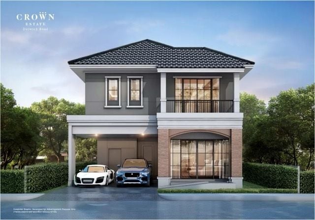 For SaleHousePhuket : 3 Bedrooms Villa for sale at Crown Estate Dulwich Road U5621495