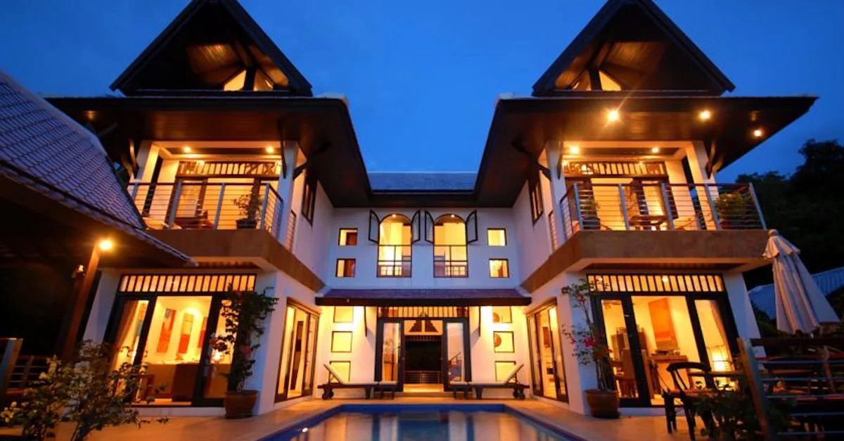 For SaleHouseKoh Samui, Surat Thani : Luxury Tropical Style 4 bed Sea view pool villa in Bang Por U5348040