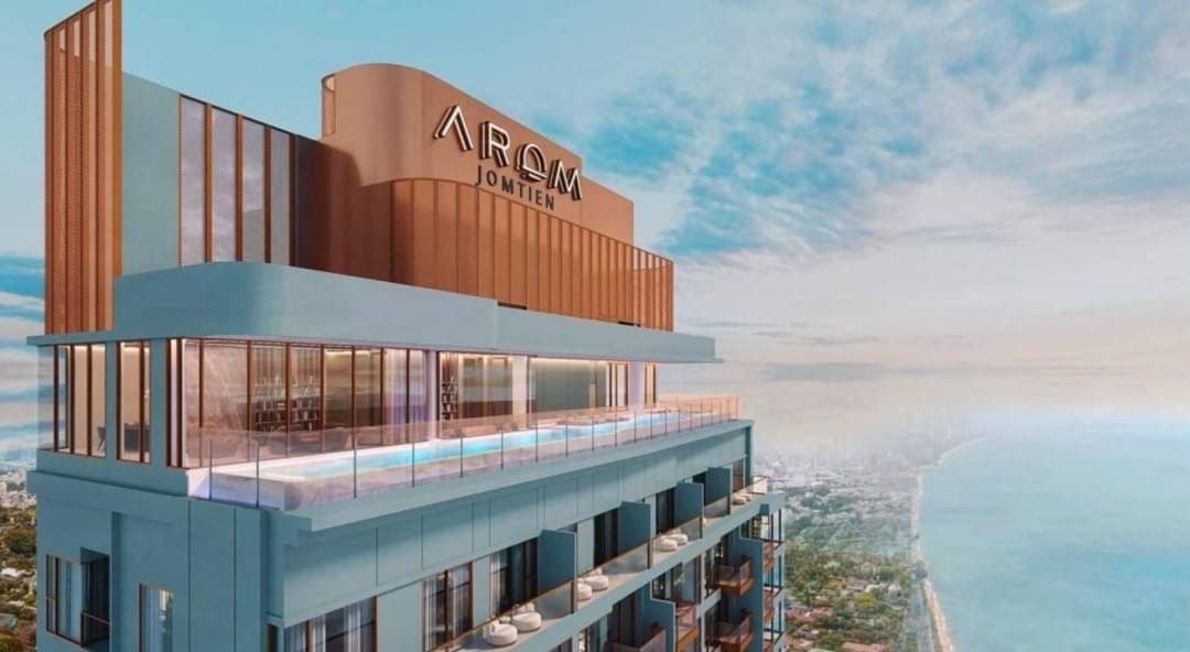 For SaleCondoPattaya, Bangsaen, Chonburi : 1 Bedroom Condo for sale at Arom Jomtien U1953421