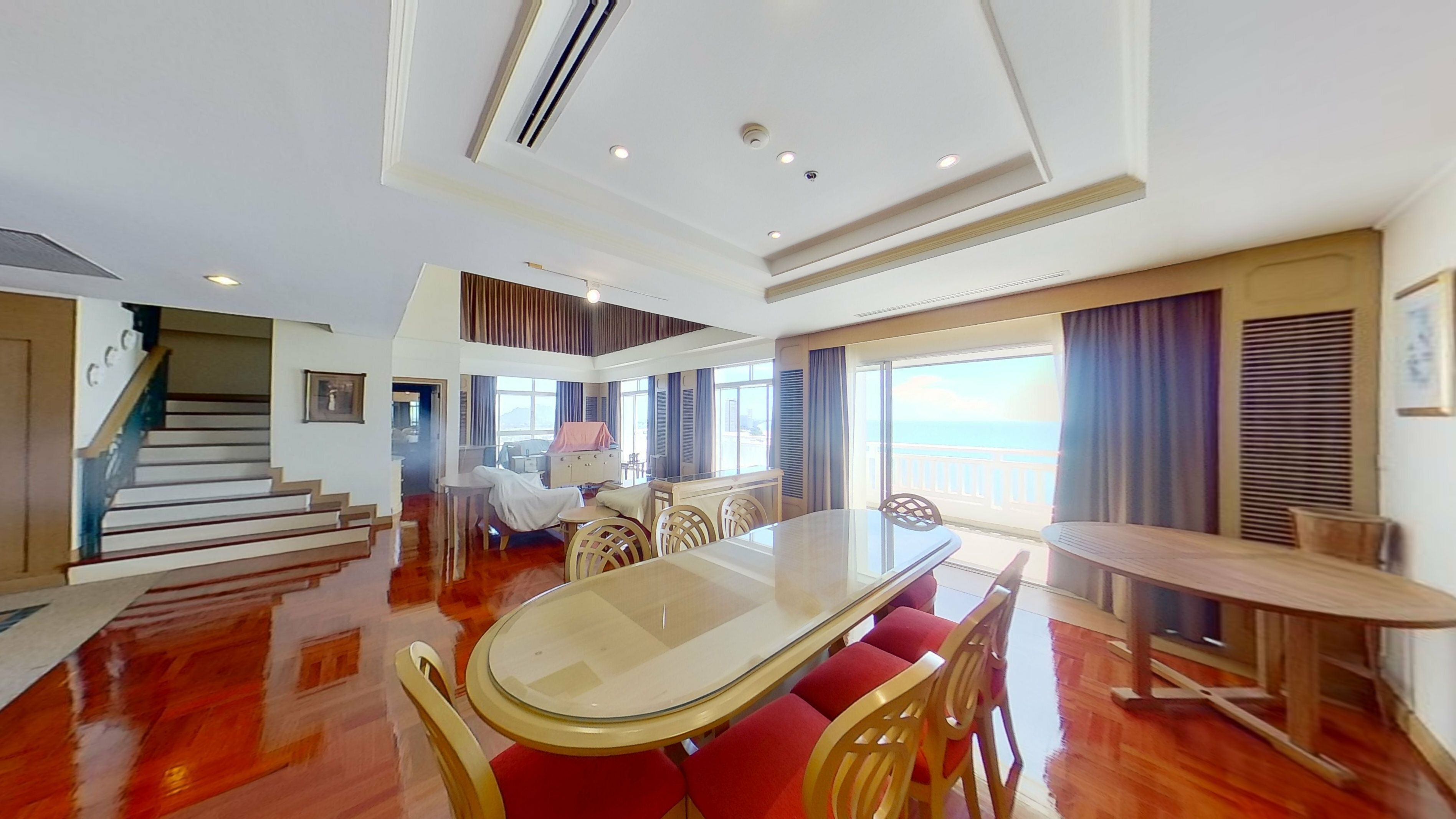 For SaleCondoHuahin, Prachuap Khiri Khan, Pran Buri : 3 Bedroom Penthouse for sale at Springfield Beach Resort  U66492